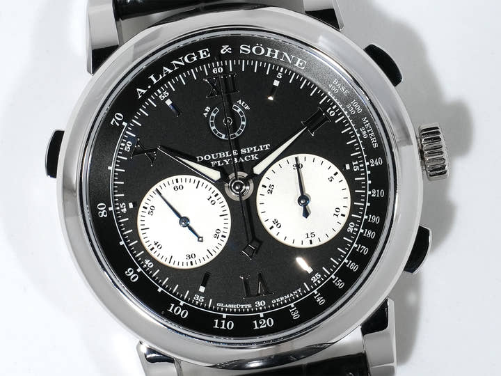 A.ランゲ＆ゾーネ ダブルスプリット Ref.404.035F プラチナ ブラック文字盤 中古 f3zhfcpc