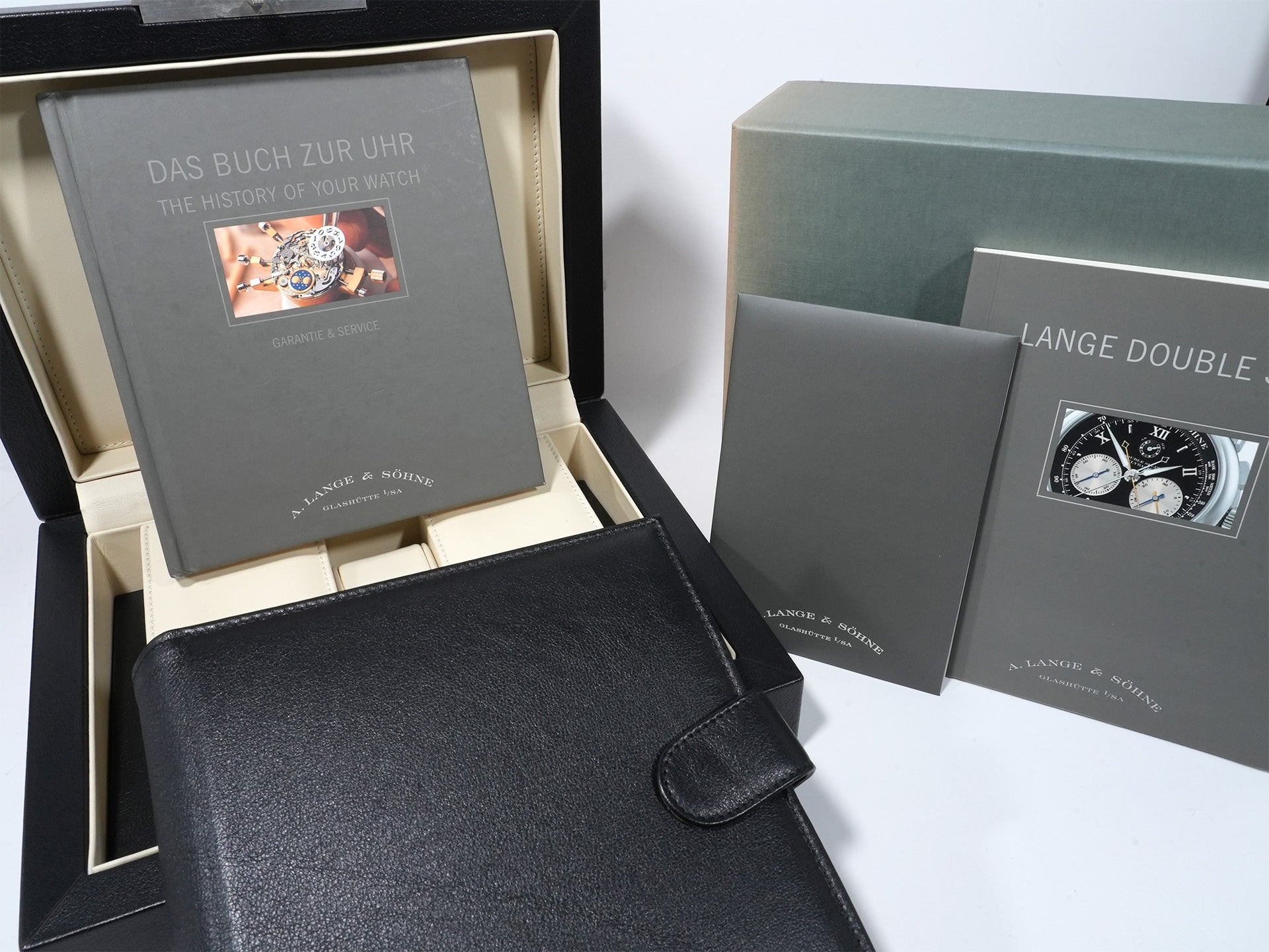 A.ランゲ＆ゾーネ ダブルスプリット Ref.404.035F プラチナ ブラック文字盤 中古 f3zhfcpc