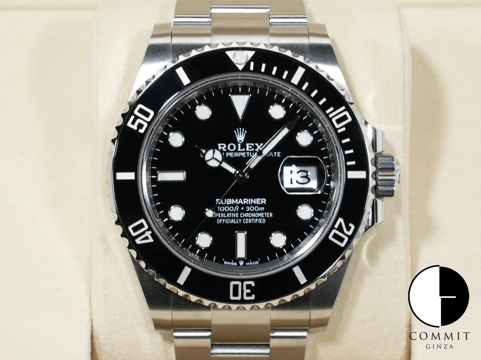 Rolex Submariner Date Ref. 126610LN Stainless Steel Black Dial Unused vzwndvvi