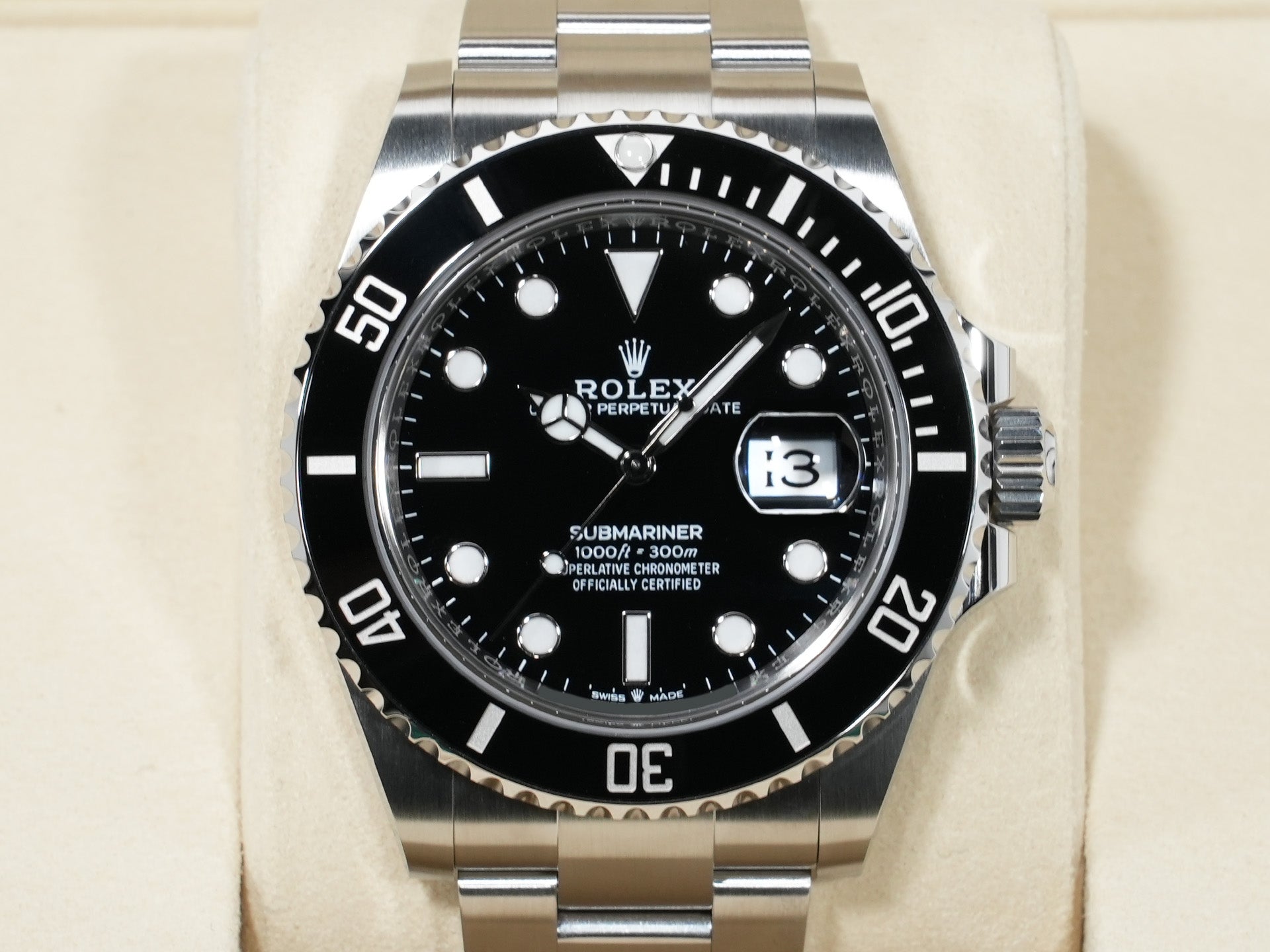 Rolex Submariner Date Ref. 126610LN Stainless Steel Black Dial Unused vzwndvvi