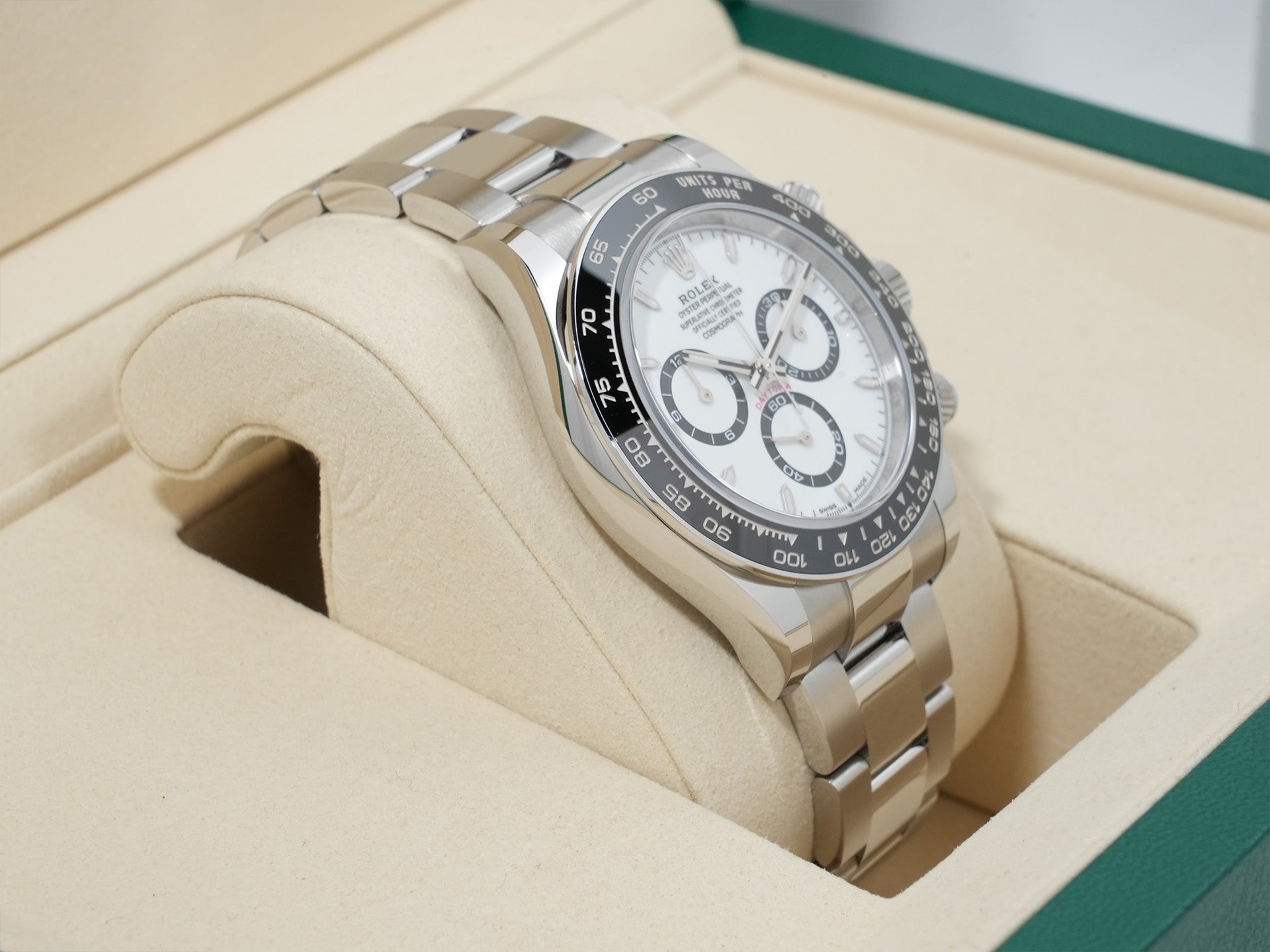 ロレックス デイトナ Ref.126500LN ステンレススチール ホワイト文字盤 未使用 fnn9qrfp