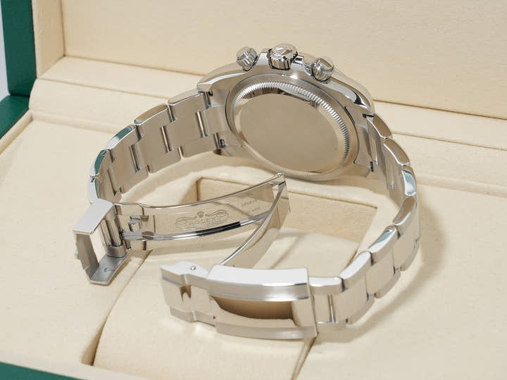 ロレックス デイトナ Ref.126500LN ステンレススチール ホワイト文字盤 未使用 fnn9qrfp