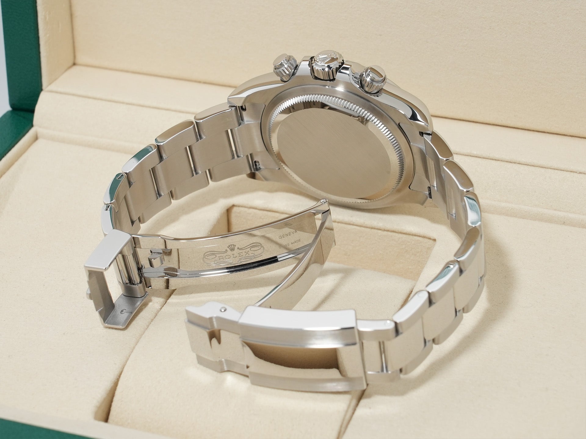 ロレックス デイトナ Ref.126500LN ステンレススチール ホワイト文字盤 未使用 fnn9qrfp