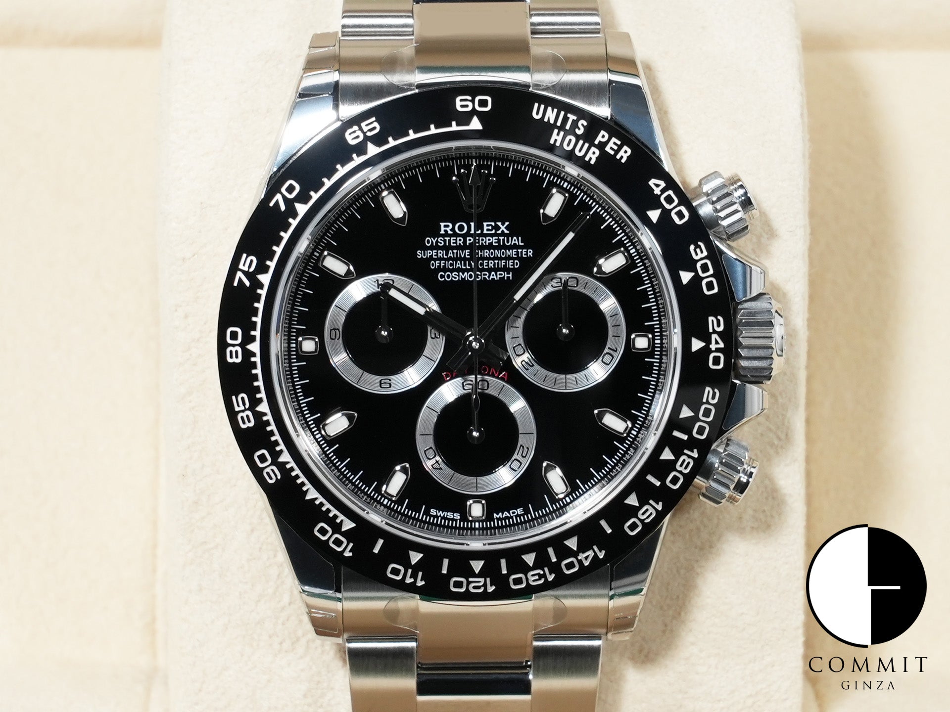 ロレックス デイトナ Ref.116500LN ステンレススチール ブラック文字盤 未使用 4ob5ruan