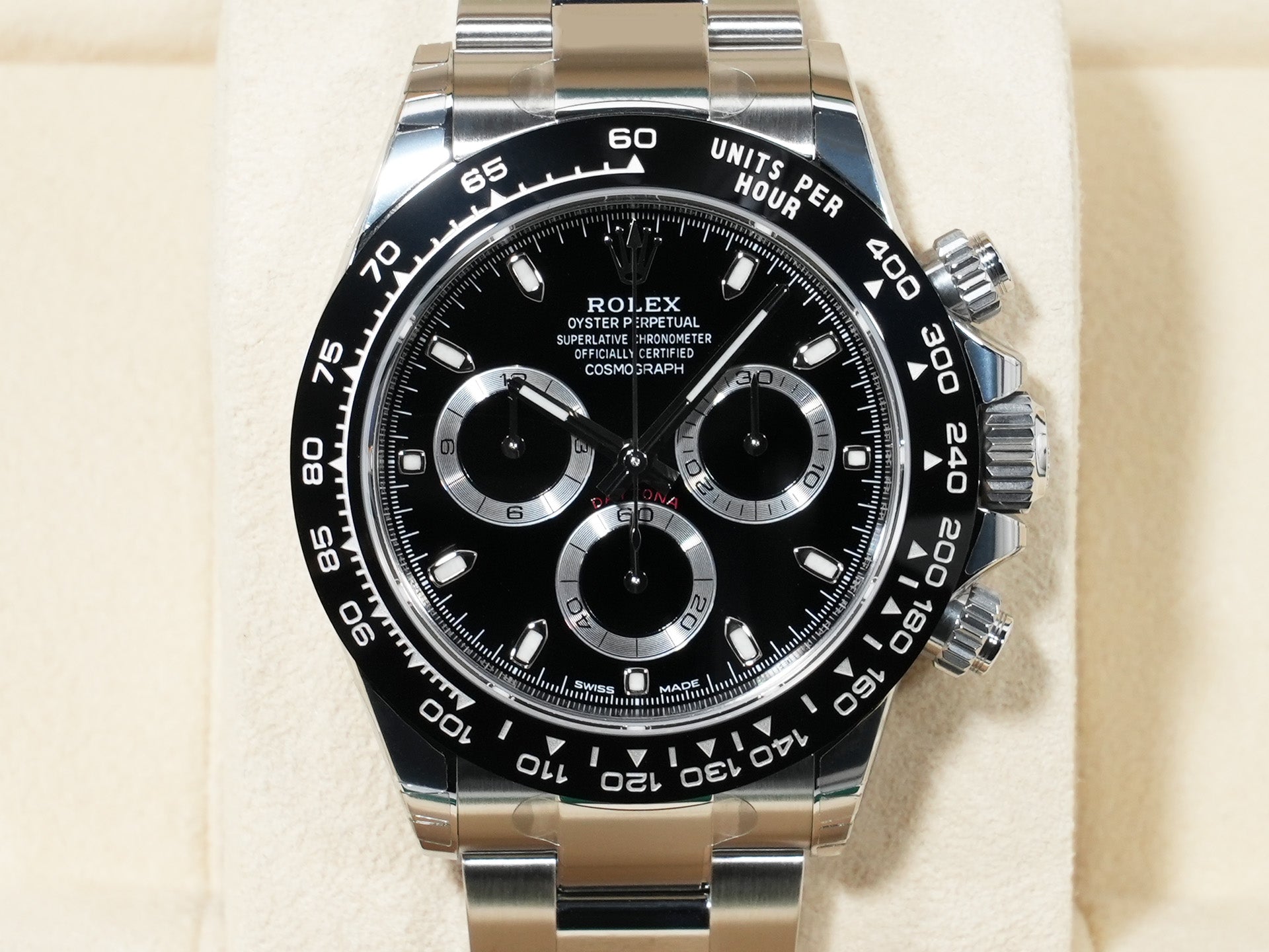 ロレックス デイトナ Ref.116500LN ステンレススチール ブラック文字盤 未使用 4ob5ruan