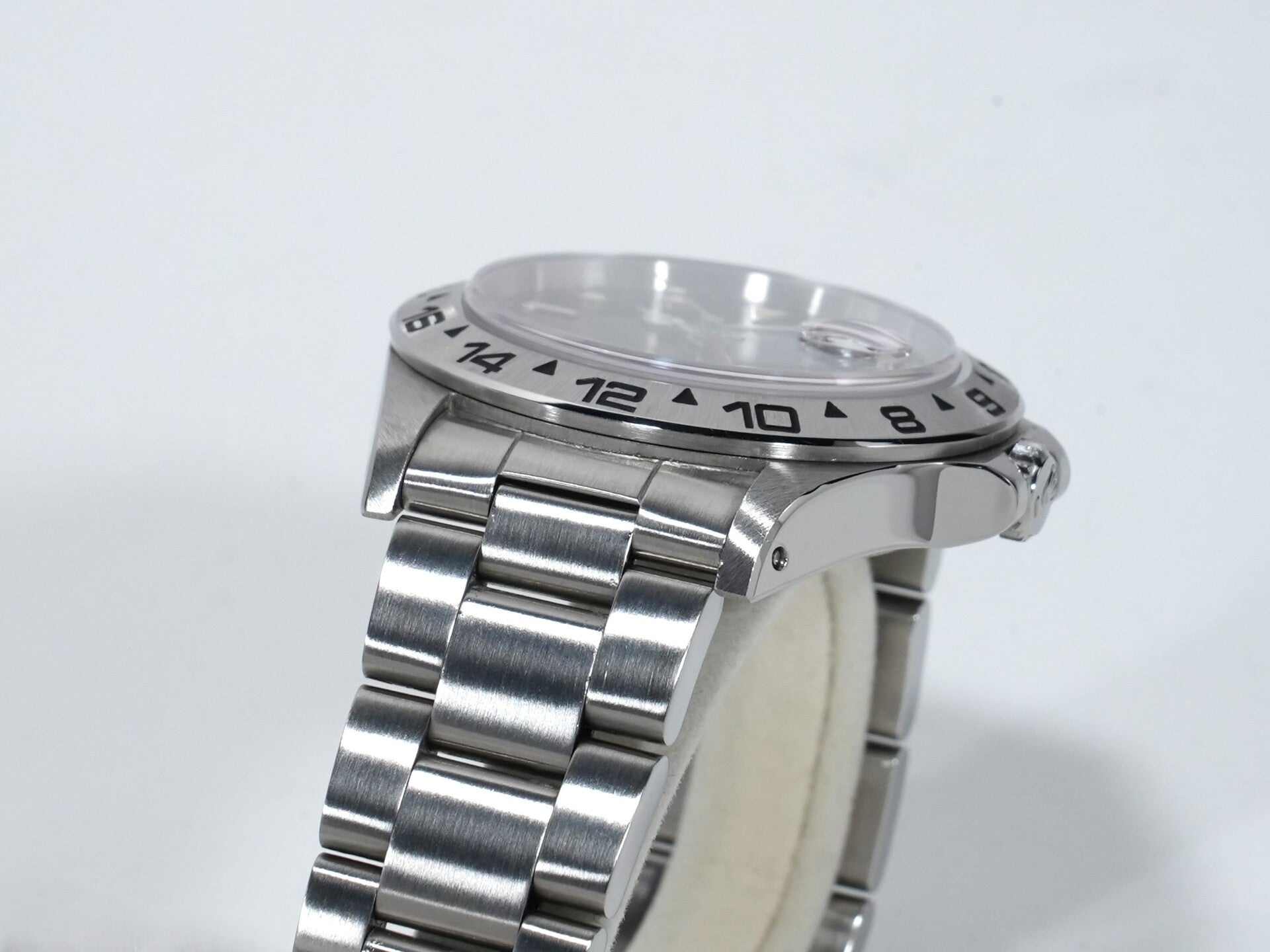 ロレックス エクスプローラーII Ref.16550 ステンレススチール ブラック文字盤 オイスターブレスレット 中古 3jathfx8