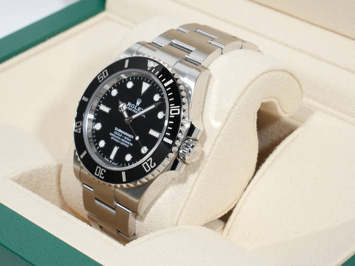 ロレックス サブマリーナー ノンデイト Ref.124060 ステンレススチール ブラック文字盤 中古 fcn7x2he