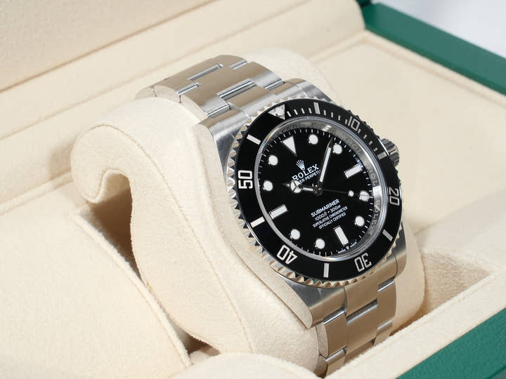 ロレックス サブマリーナー ノンデイト Ref.124060 ステンレススチール ブラック文字盤 中古 fcn7x2he