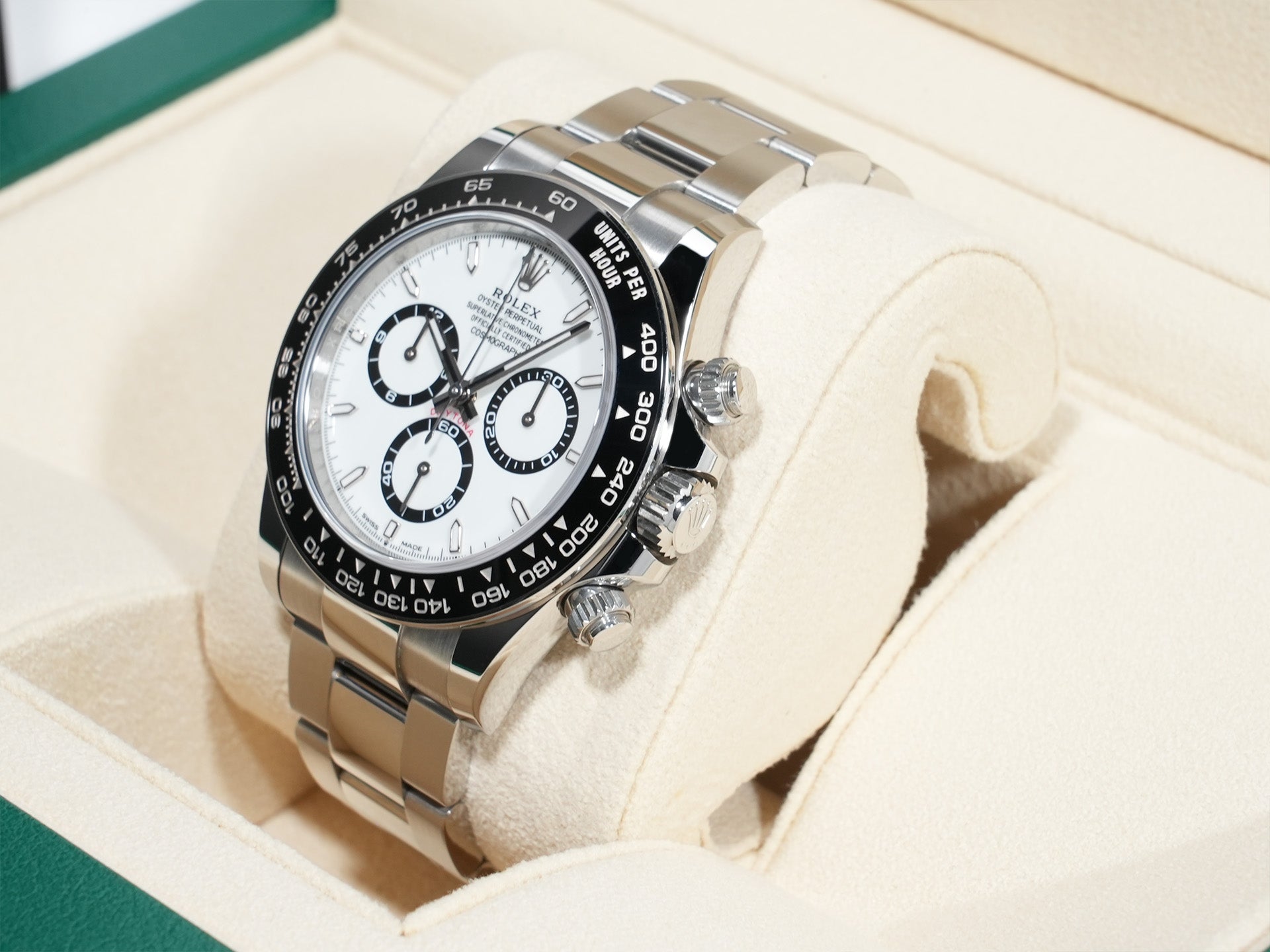 Rolex Daytona Ref. 126500LN Stainless Steel White Dial Pre-owned th89nxr6