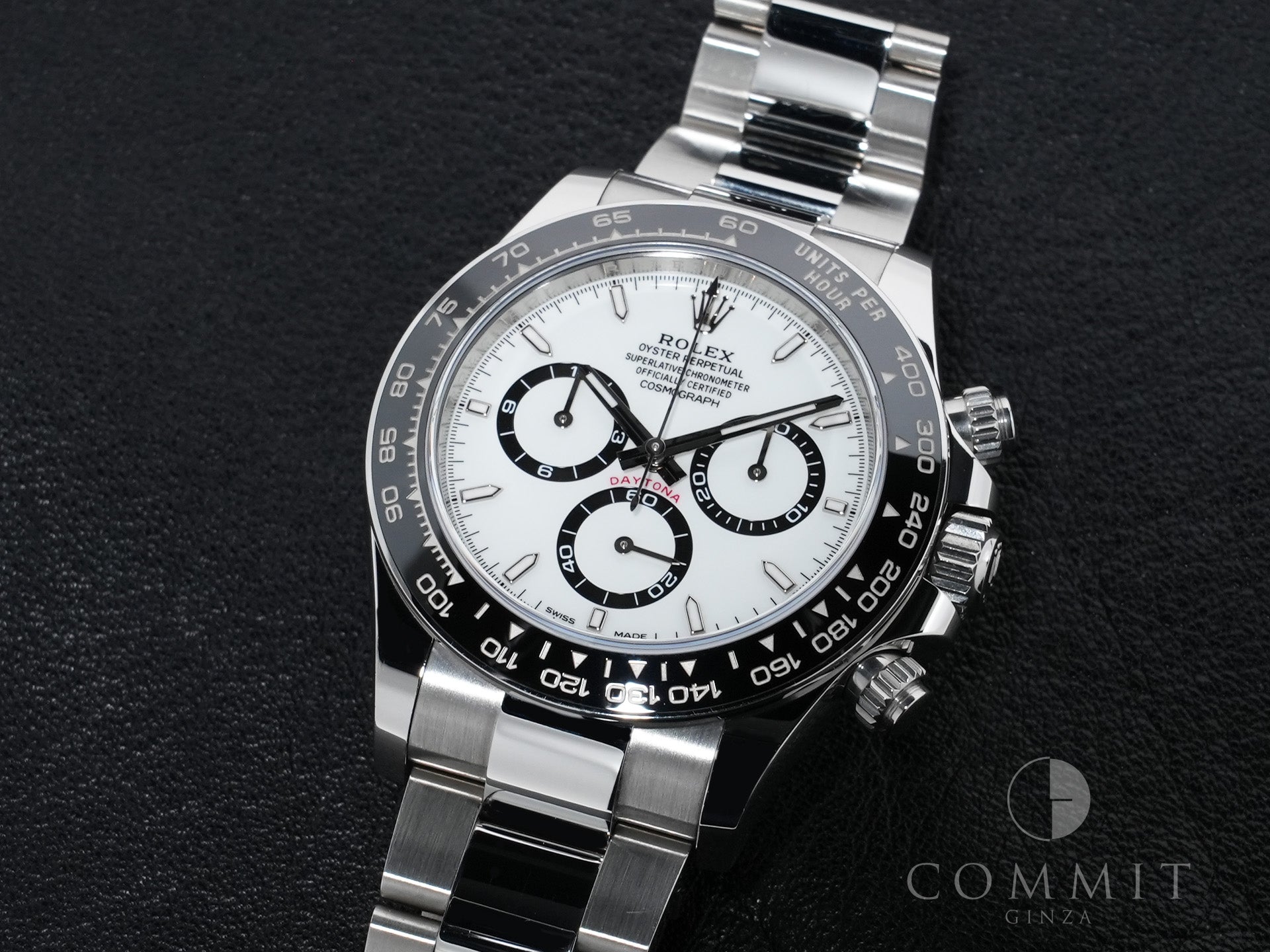Rolex Daytona Ref. 126500LN Stainless Steel White Dial Pre-owned th89nxr6