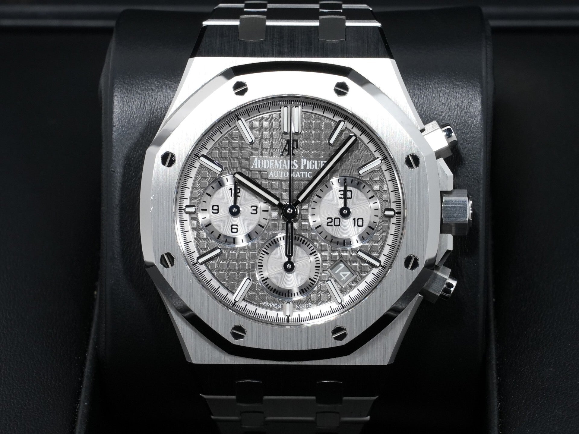 Audemars Piguet Royal Oak Chronograph Ref. 26315ST.OO.1256ST.02 Stainless Steel Gray Dial Pre-owned p3ferxjn