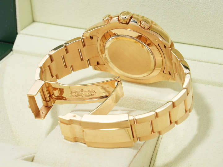 ロレックス ヨットマスターII Ref.116688 イエローゴールド ホワイト文字盤 中古 5fcfiufp