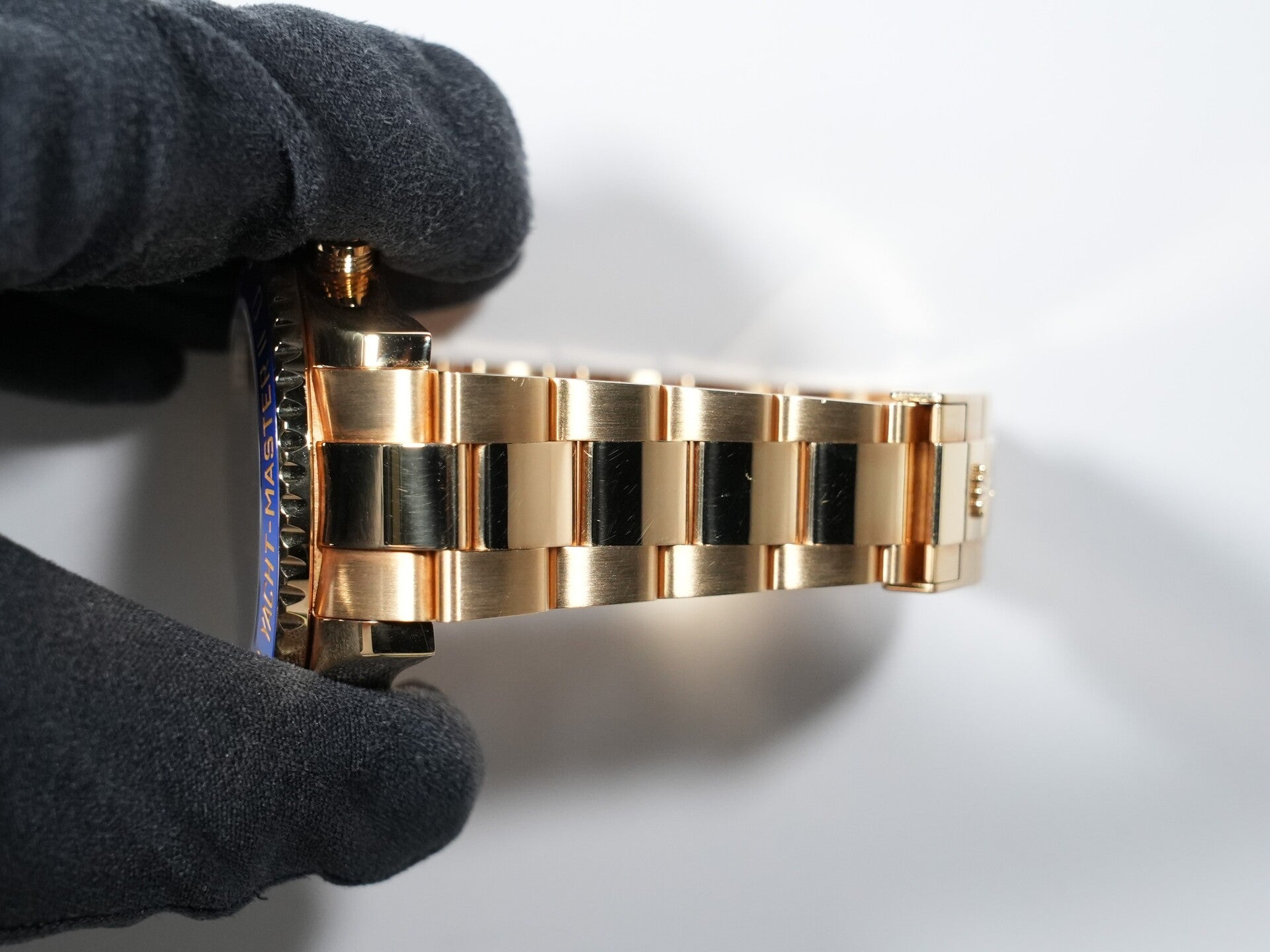 ロレックス ヨットマスターII Ref.116688 イエローゴールド ホワイト文字盤 中古 5fcfiufp