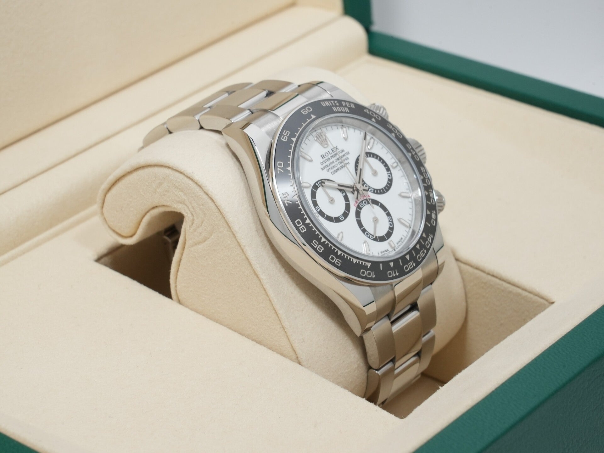 ロレックス デイトナ Ref.126500LN ステンレススチール ホワイト文字盤 中古 4yroc46p