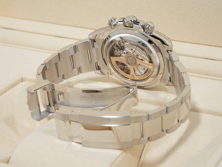 Rolex Daytona Ref. 126506A Platinum Ice Blue Dial with 11 Diamonds, Unused.