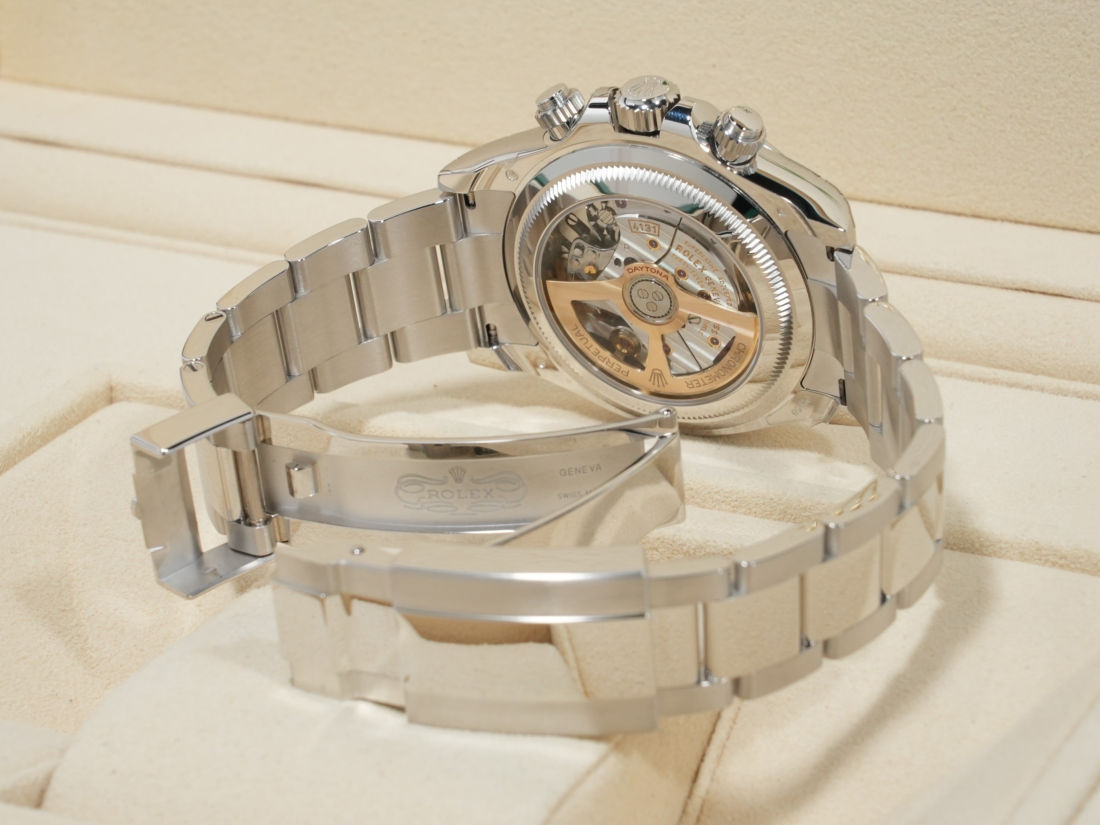 Rolex Daytona Ref. 126506A Platinum Ice Blue Dial with 11 Diamonds, Unused.