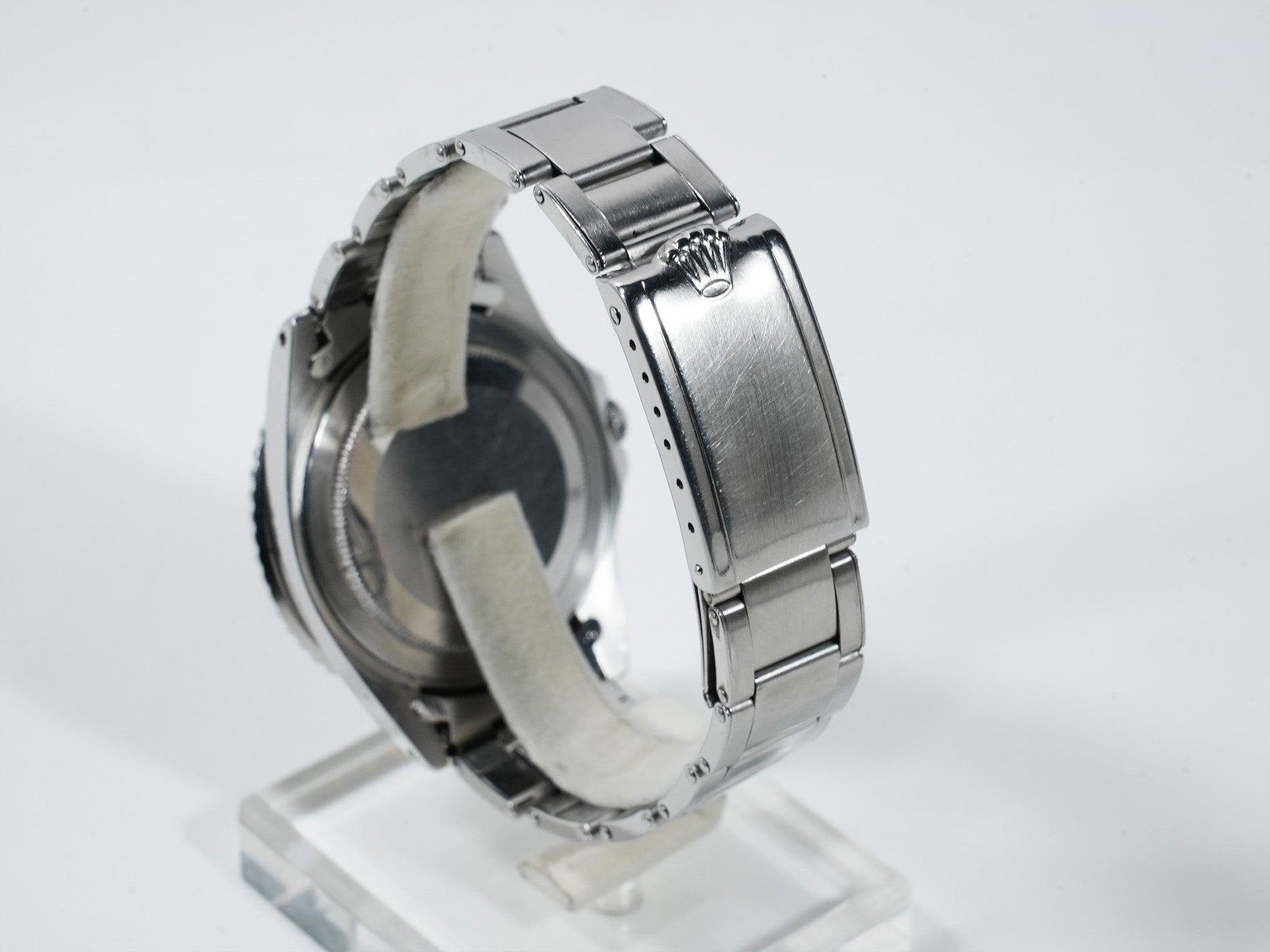 ロレックス GMTマスター Ref.1675 ステンレススチール ブラック文字盤 オイスターブレスレット 中古 inr48cp2