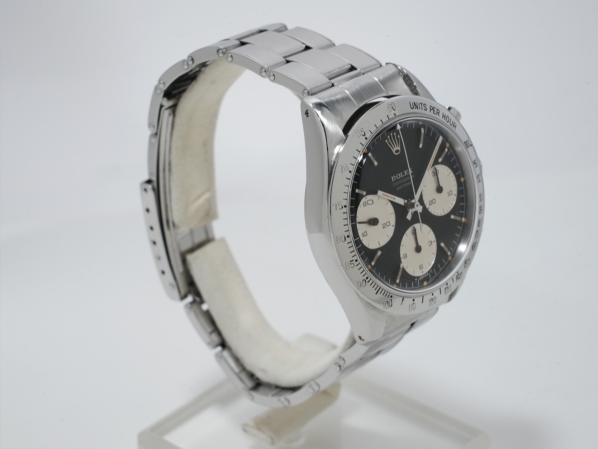Rolex Daytona Ref. 6239 Stainless Steel Black Dial Pre-owned (yovzsy7e)