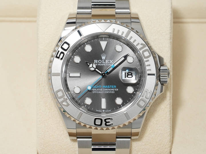 Rolex Yacht-Master 40 Ref. 126622 Stainless Steel/Platinum Slate Dial, Unused f8nkecf6