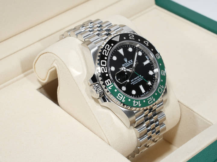 Rolex GMT-Master II Ref. 126720VTNR Stainless Steel Black Dial Jubilee Bracelet Unused 8fi69z3o