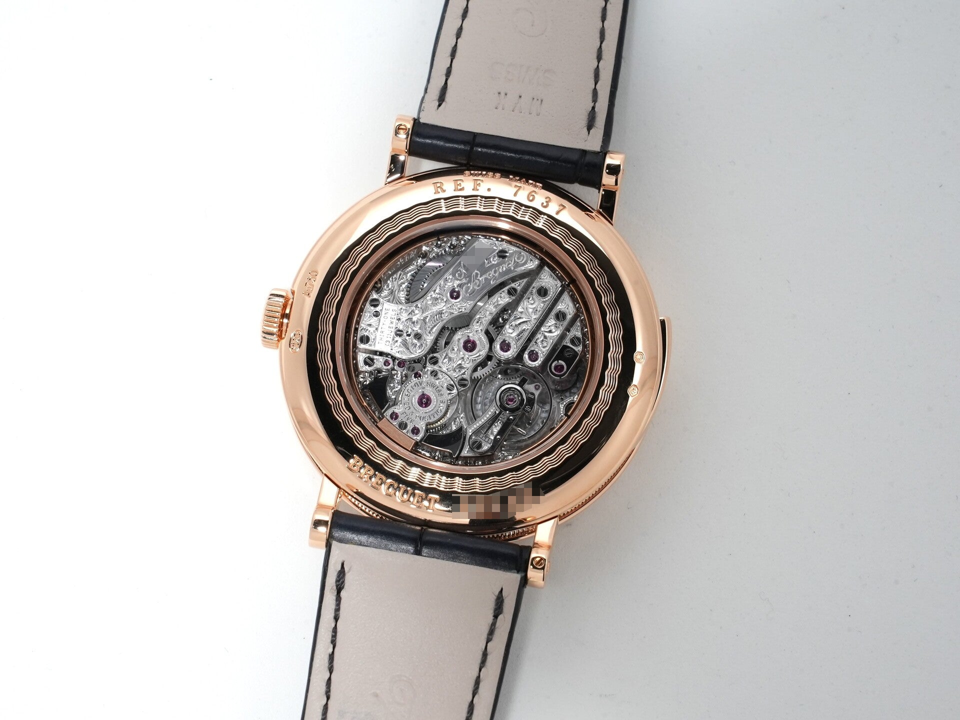 Breguet Classic Minute Repeater 7637 Ref. 7637BR/2N/9ZU Rose Gold Black Grand Feu Enamel Dial, Excellent Condition 4x75qyfr