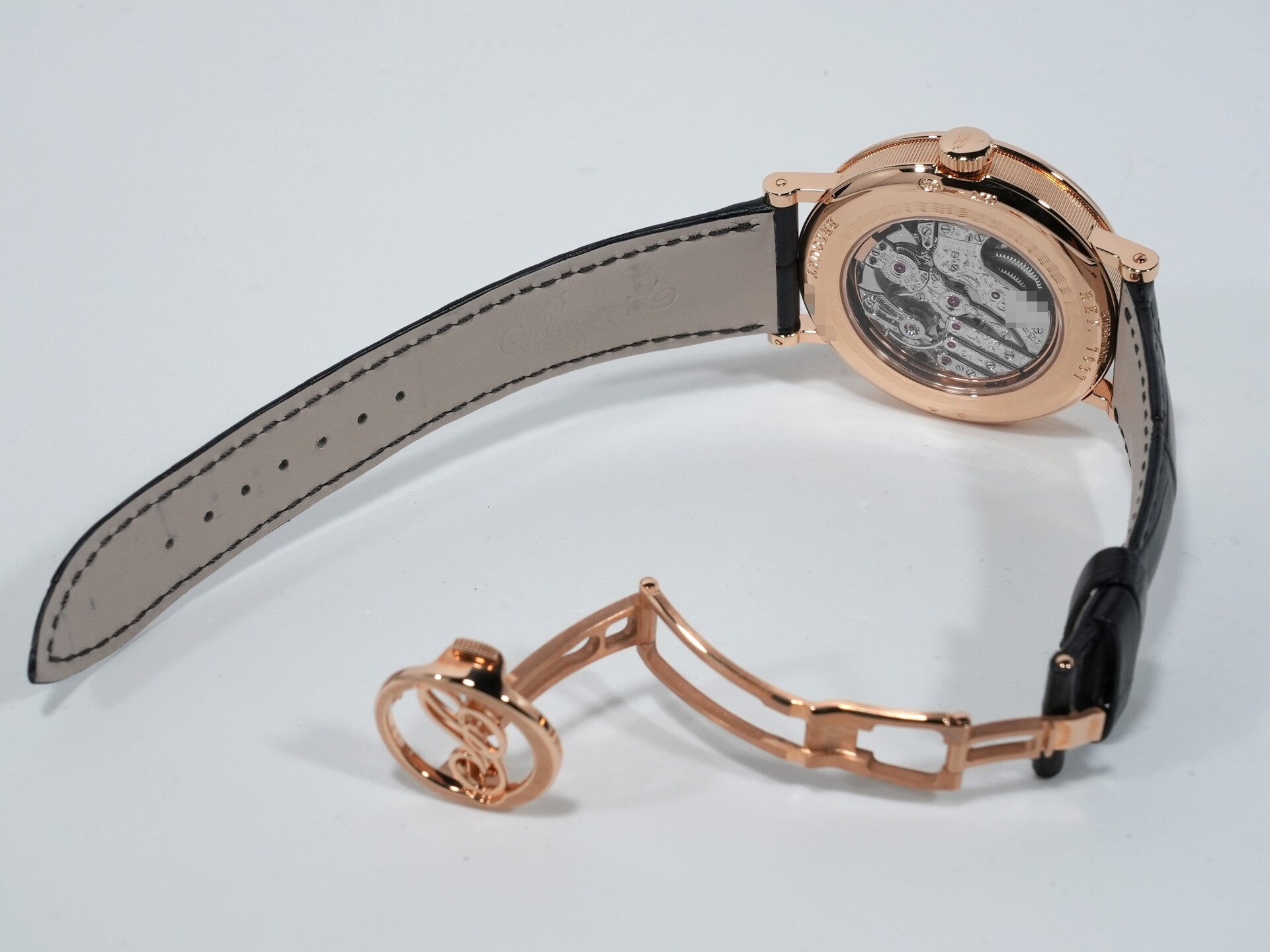 Breguet Classic Minute Repeater 7637 Ref. 7637BR/2N/9ZU Rose Gold Black Grand Feu Enamel Dial, Excellent Condition 4x75qyfr