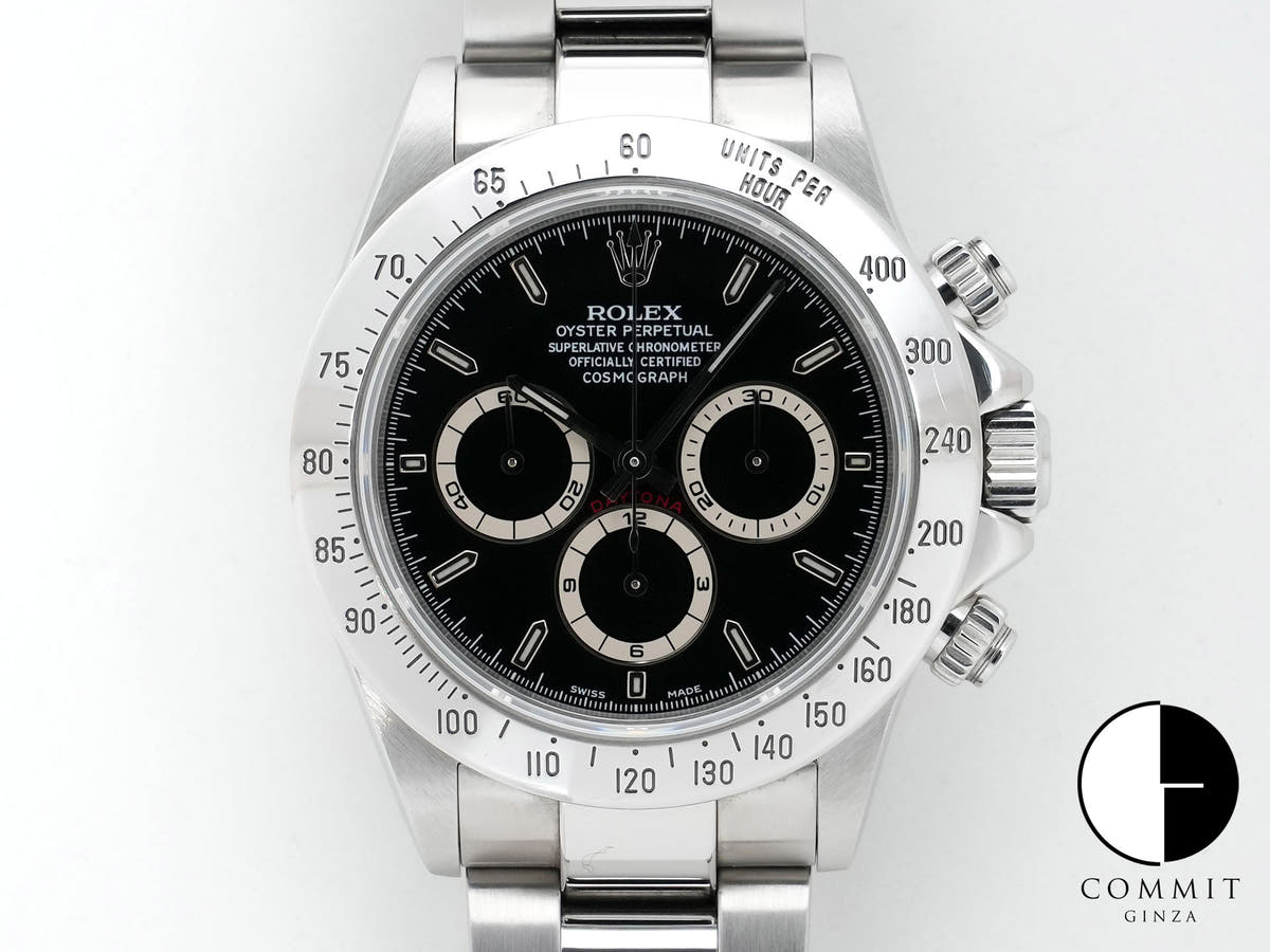ロレックス デイトナ エルプリメロ Ref.16520 ステンレススチール ブラック文字盤 中古 yd6wfmtm