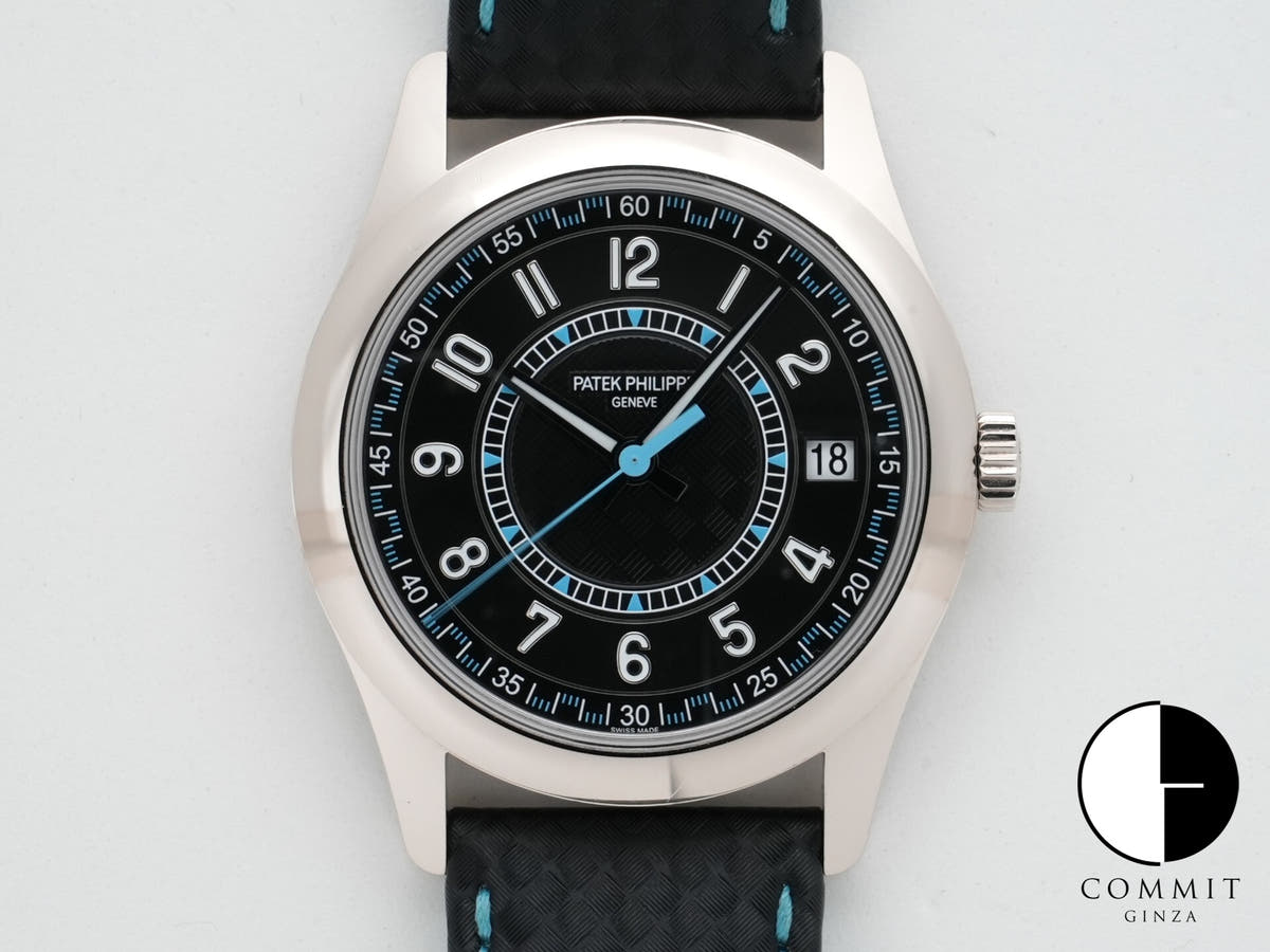 Patek Philippe Calatrava Ref. 6007G-011 White Gold Ebony Black Dial Pre-owned (uz8ercvr appears to be an internal reference number and not part of the product description)