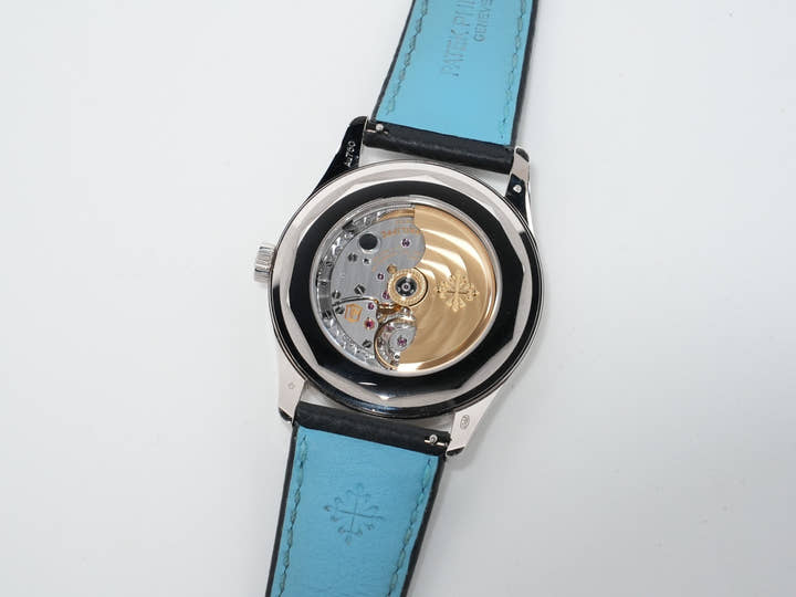Patek Philippe Calatrava Ref. 6007G-011 White Gold Ebony Black Dial Pre-owned (uz8ercvr appears to be an internal reference number and not part of the product description)