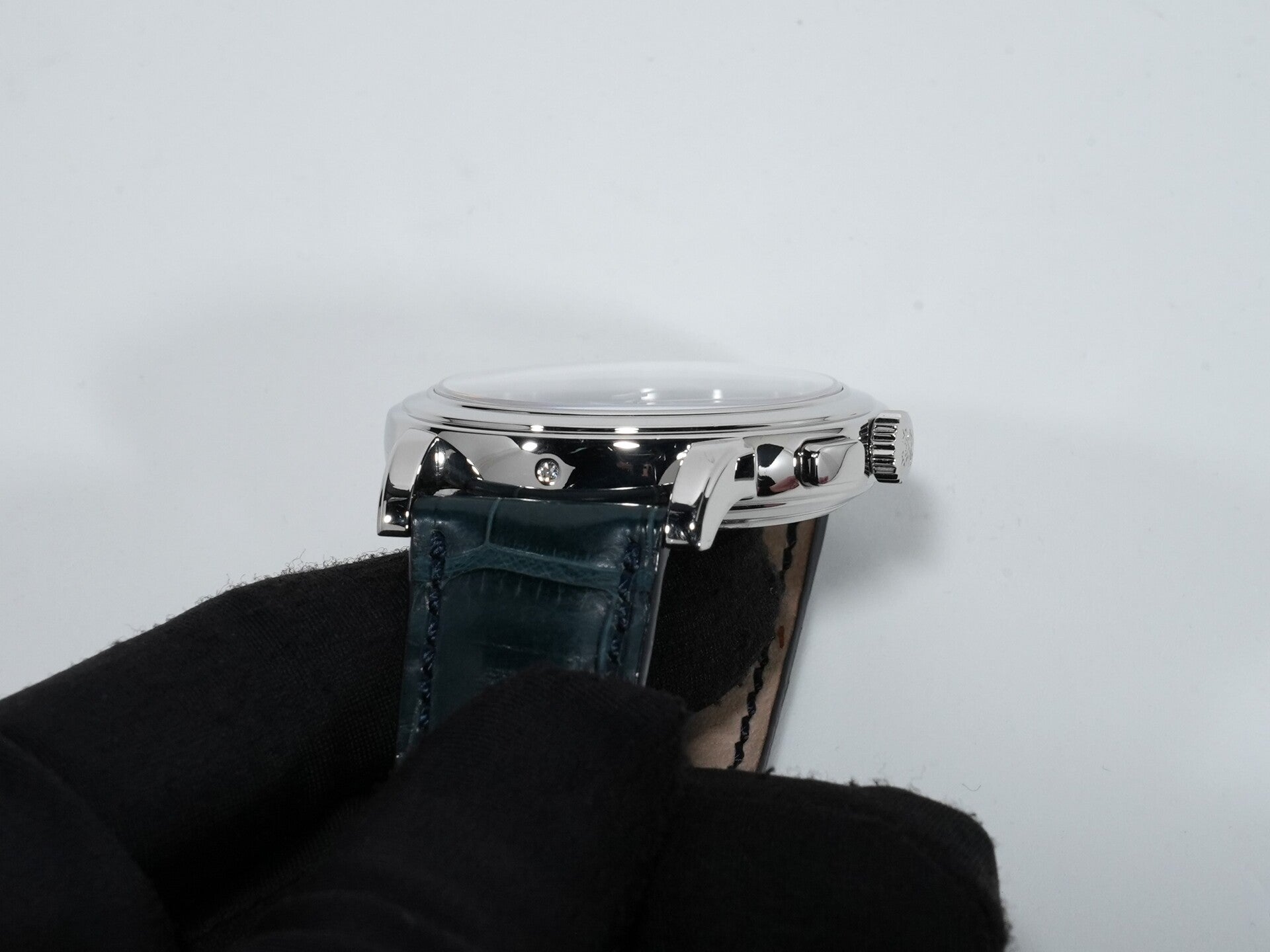 Patek Philippe Complication Chronograph Ref. 5070P-001 Platinum Blue Dial Pre-owned 7iovfnsx