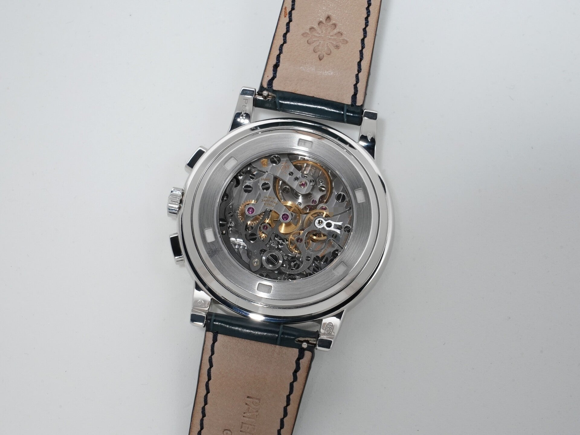 Patek Philippe Complication Chronograph Ref. 5070P-001 Platinum Blue Dial Pre-owned 7iovfnsx