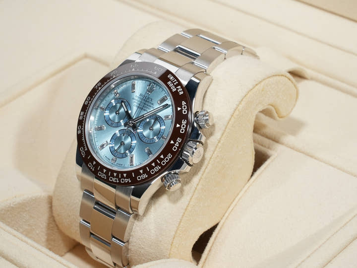 ロレックス デイトナ Ref.116506A プラチナ アイスブルー文字盤 中古 wm5o3k2e