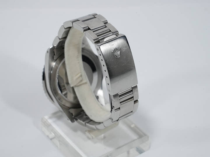 Rolex GMT Master Ref. 16750, stainless steel, black dial, Oyster bracelet, pre-owned (ep244ax3)