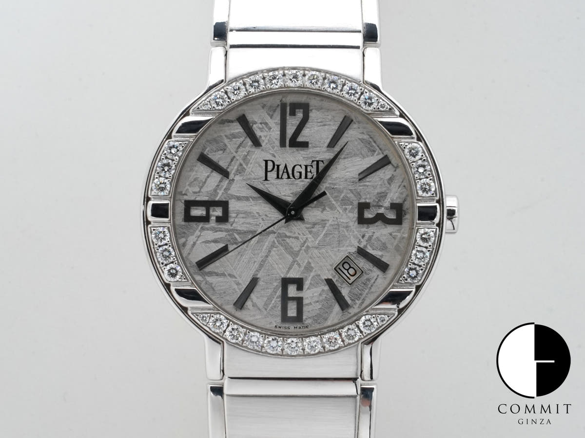 Piaget Polo Ref. P10183 White Gold Meteorite Dial Pre-owned  (tkoenure)