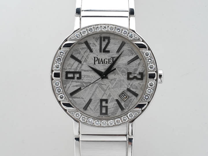 Piaget Polo Ref. P10183 White Gold Meteorite Dial Pre-owned  (tkoenure)