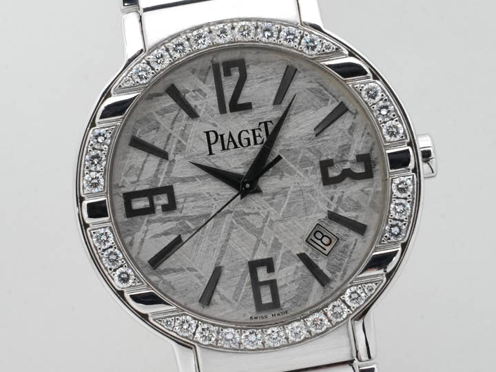 Piaget Polo Ref. P10183 White Gold Meteorite Dial Pre-owned  (tkoenure)