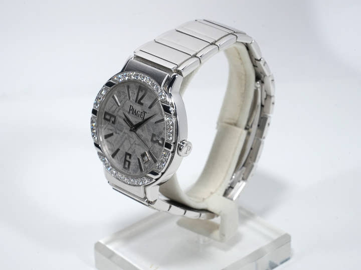 Piaget Polo Ref. P10183 White Gold Meteorite Dial Pre-owned  (tkoenure)