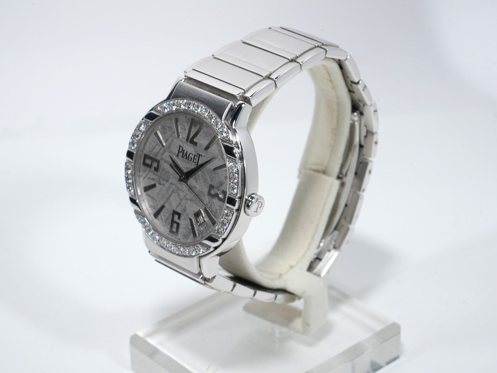 Piaget Polo Ref. P10183 White Gold Meteorite Dial Pre-owned  (tkoenure)