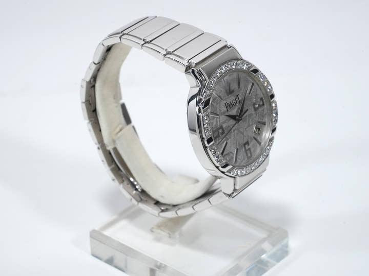 Piaget Polo Ref. P10183 White Gold Meteorite Dial Pre-owned  (tkoenure)