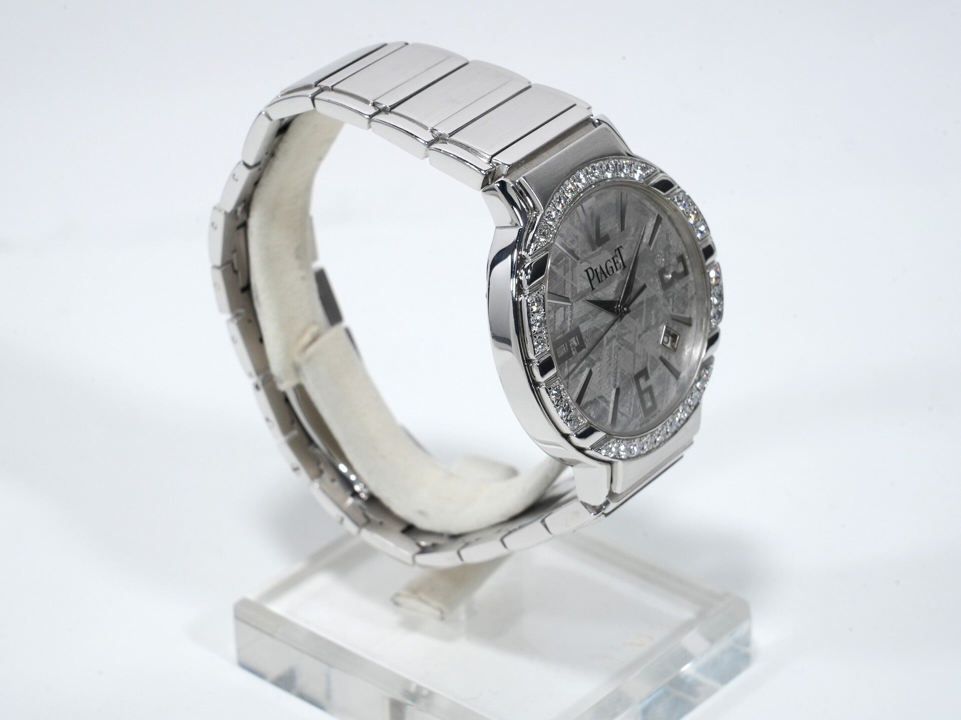 Piaget Polo Ref. P10183 White Gold Meteorite Dial Pre-owned  (tkoenure)