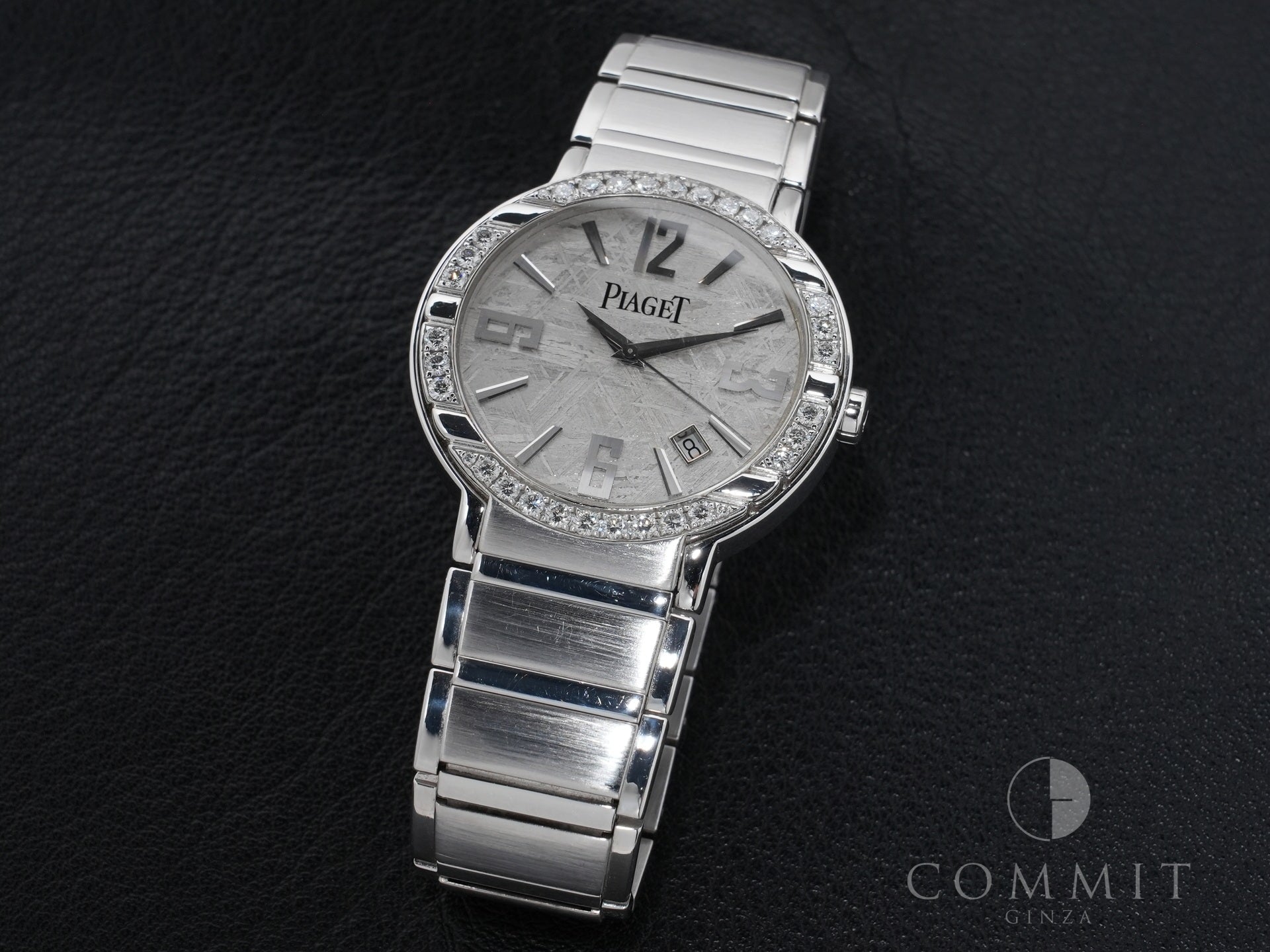 Piaget Polo Ref. P10183 White Gold Meteorite Dial Pre-owned  (tkoenure)