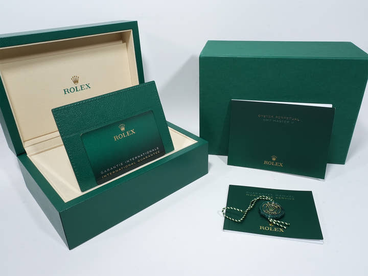 ロレックス GMTマスターII Ref.126710GRNR ステンレススチール ブラック文字盤 ジュビリーブレスレット 未使用 8tmhstxe