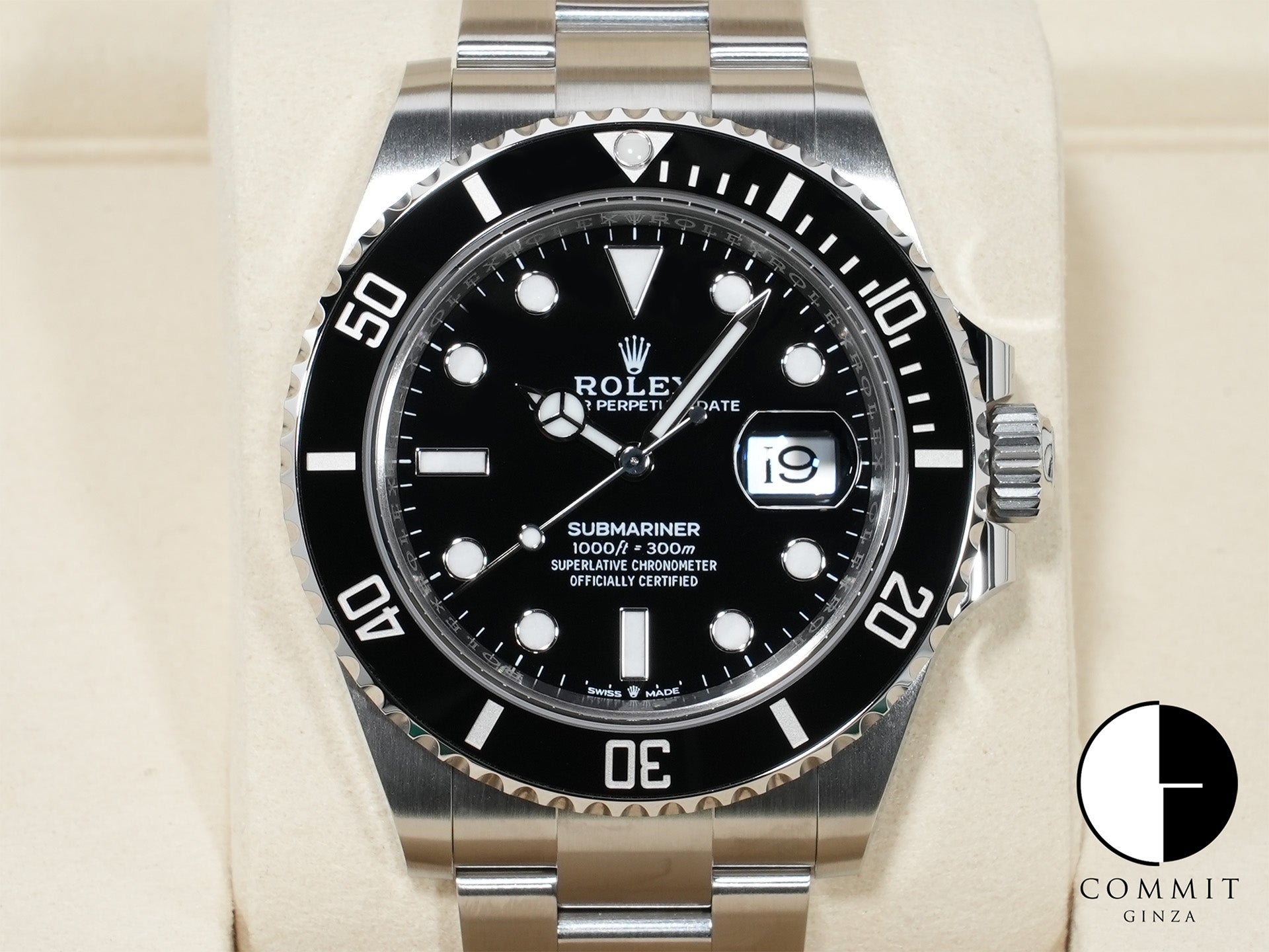 Rolex Submariner Date Ref. 126610LN Stainless Steel Black Dial Unused 3mdwdsin