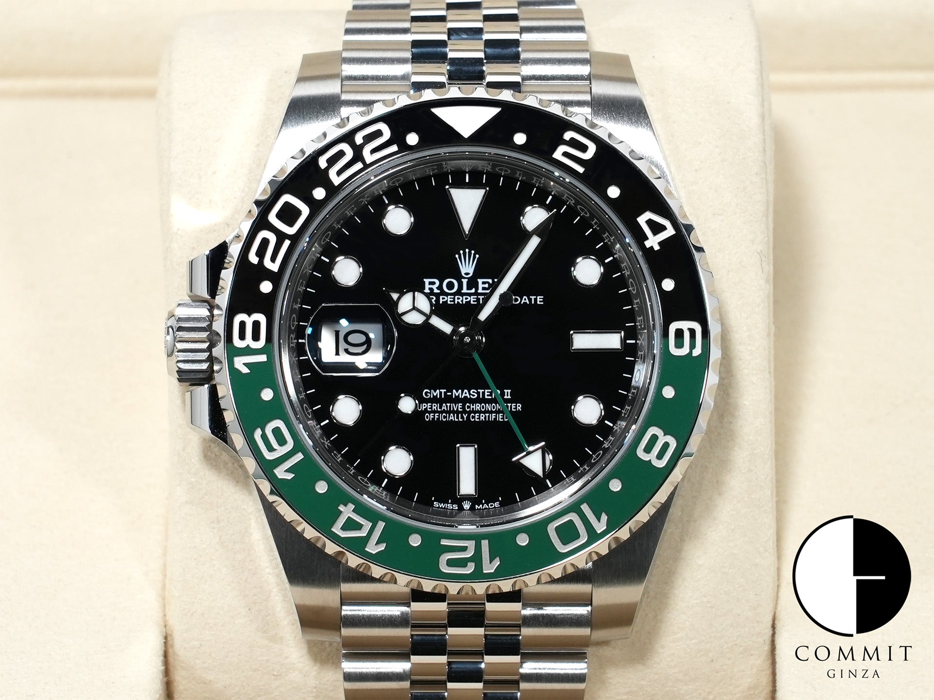 Rolex GMT-Master II Ref. 126720VTNR Stainless Steel Black Dial Jubilee Bracelet Unused 6eicv2xf