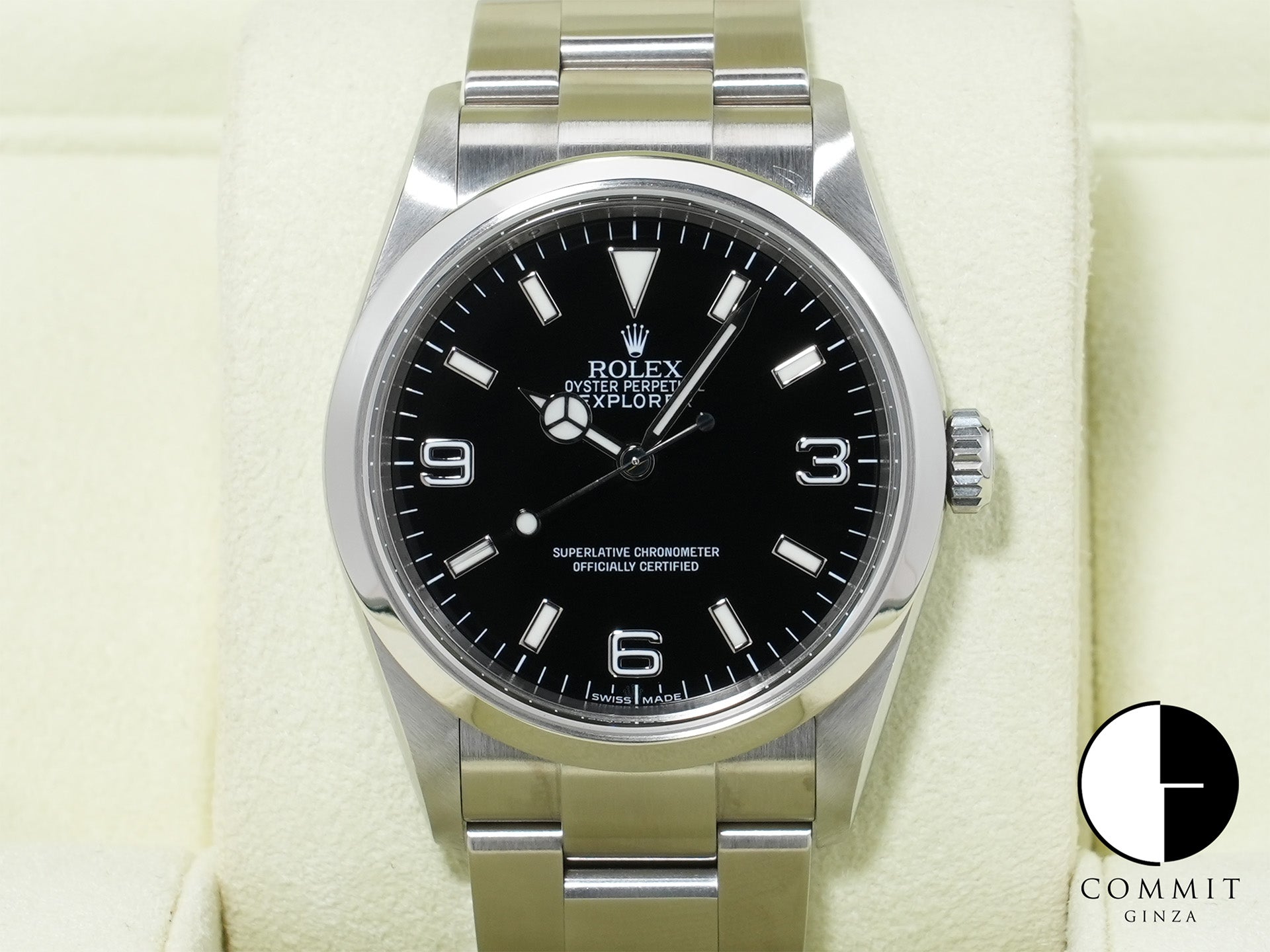 Rolex Explorer I Ref. 114270 Stainless Steel Black Dial Oyster Bracelet, Excellent Condition gzqpka7d