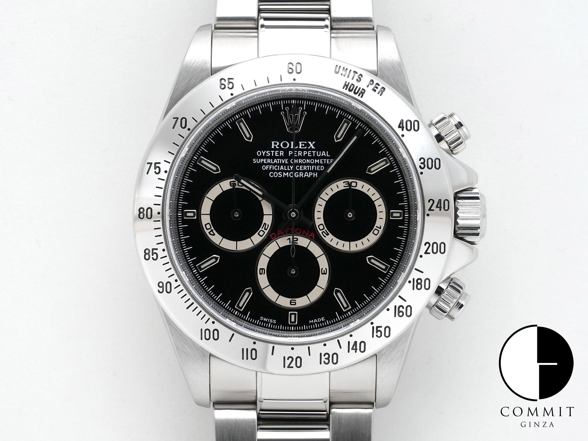 Rolex Daytona El Primero Ref. 16520 Stainless Steel Black Dial, Excellent Condition vu9uuj8d
