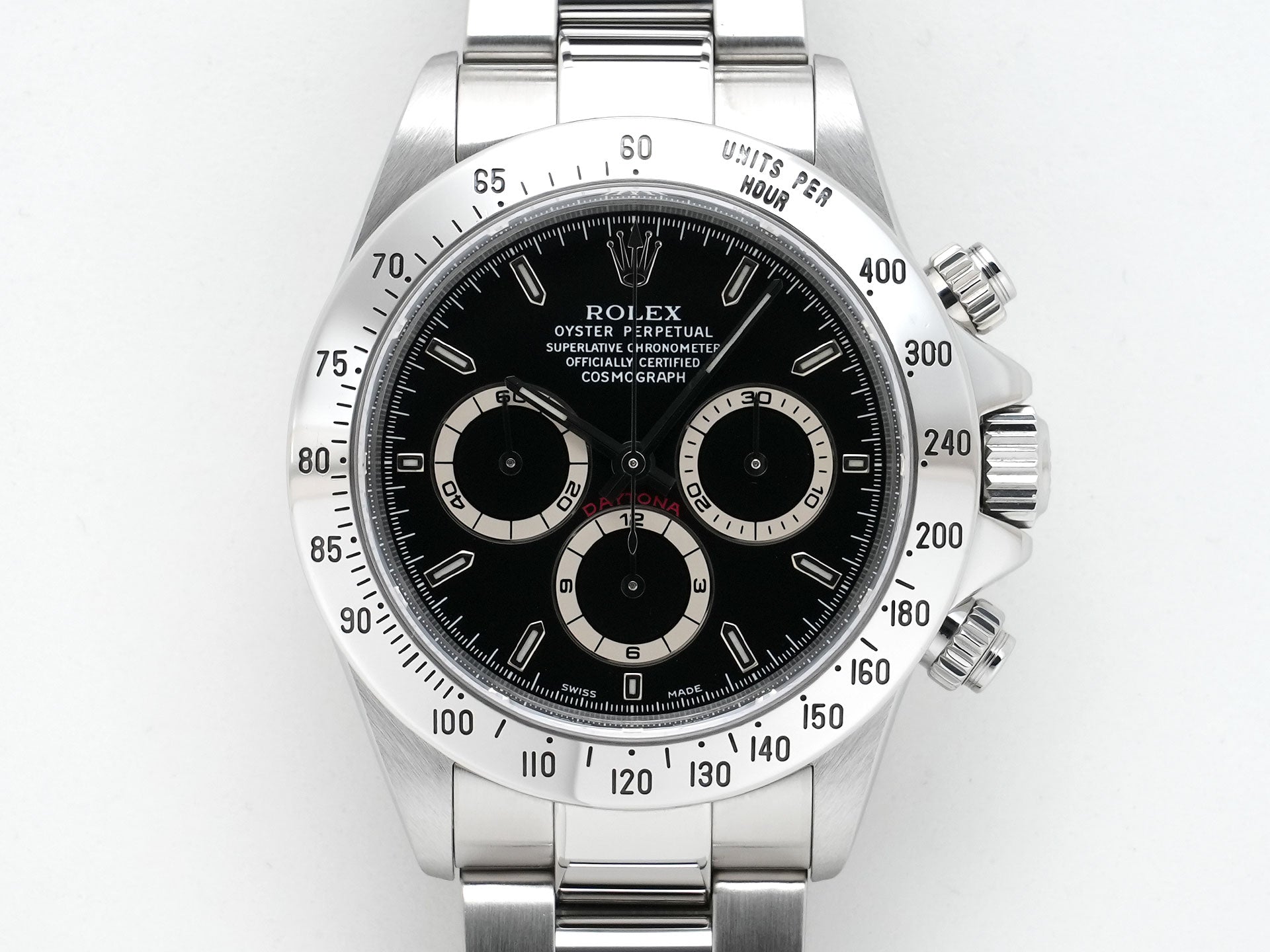Rolex Daytona El Primero Ref. 16520 Stainless Steel Black Dial, Excellent Condition vu9uuj8d