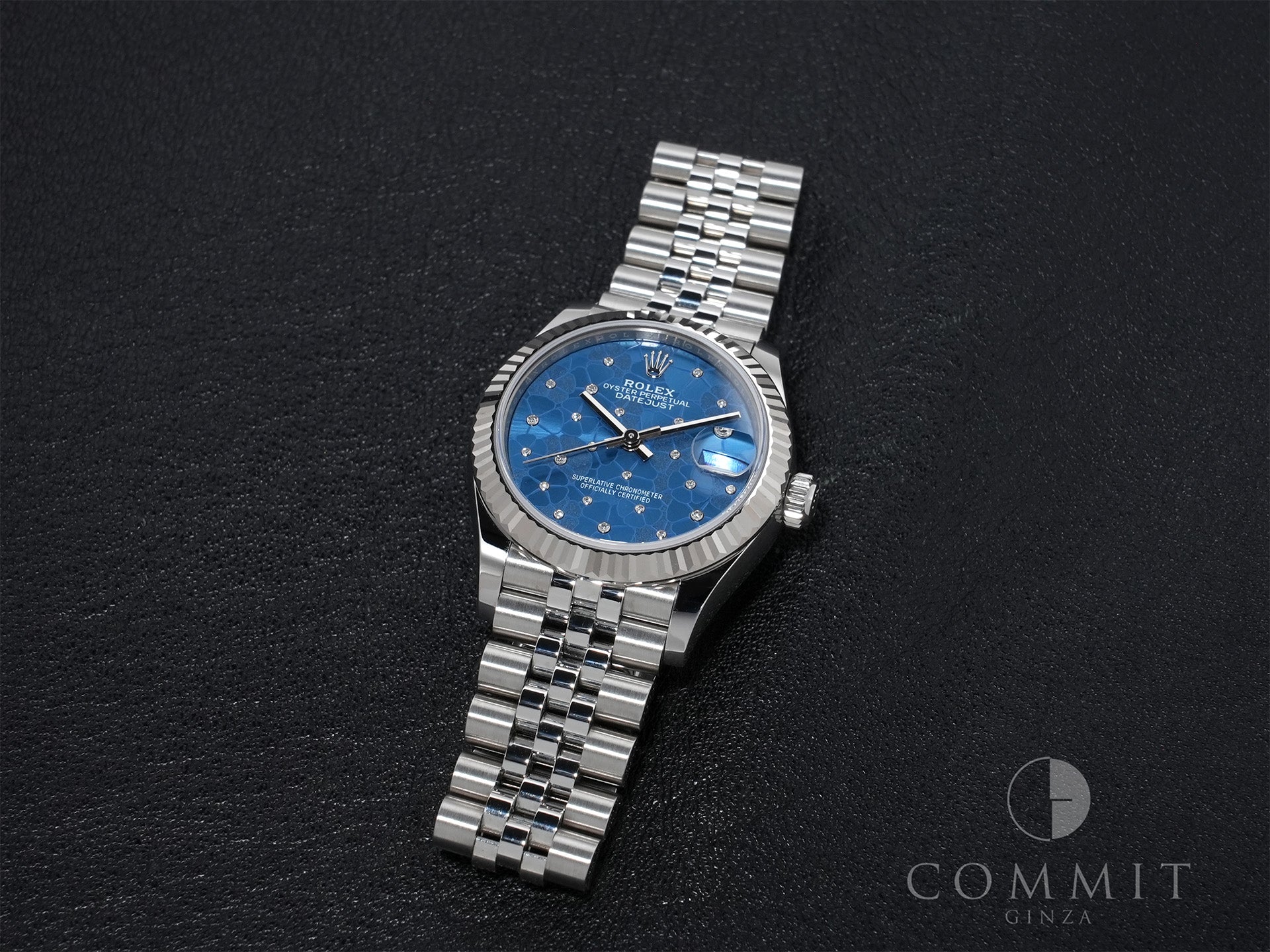 Rolex Datejust 31 Ref. 278274 Stainless Steel/White Gold Floral Motif Dial Jubilee Bracelet Pre-owned (Used) 39fugivd
