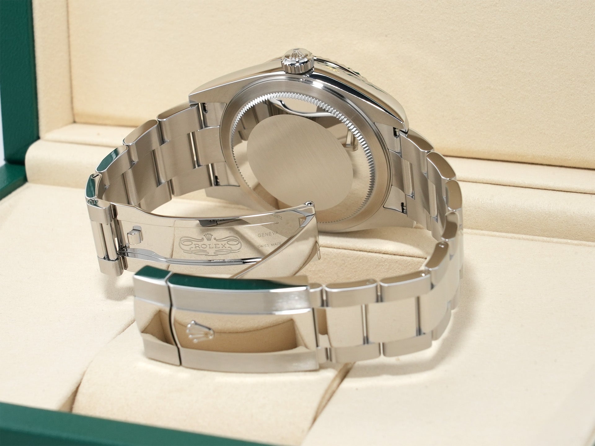 Rolex Sky-Dweller Ref. 336934 Stainless Steel/White Gold White Dial Oyster Bracelet Unused koad6ug5