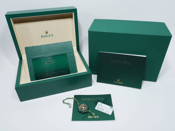 Rolex Daytona Ref. 126500LN Stainless Steel Black Dial Unused isr959uy